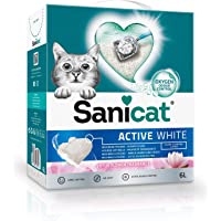 Los mejores  - Sanicat Arena De Gato- Ultra Aglomerante- Aroma A Loto- Azul - 6L- Pack of 3